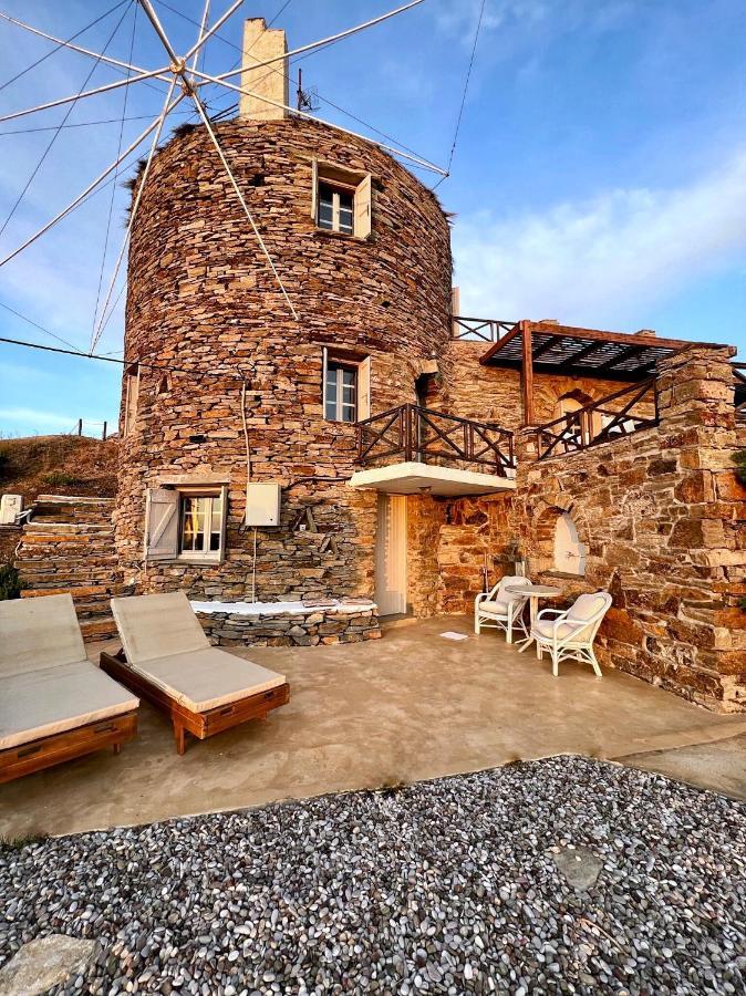 Вилла The Stone Windmill Koundouros Экстерьер фото