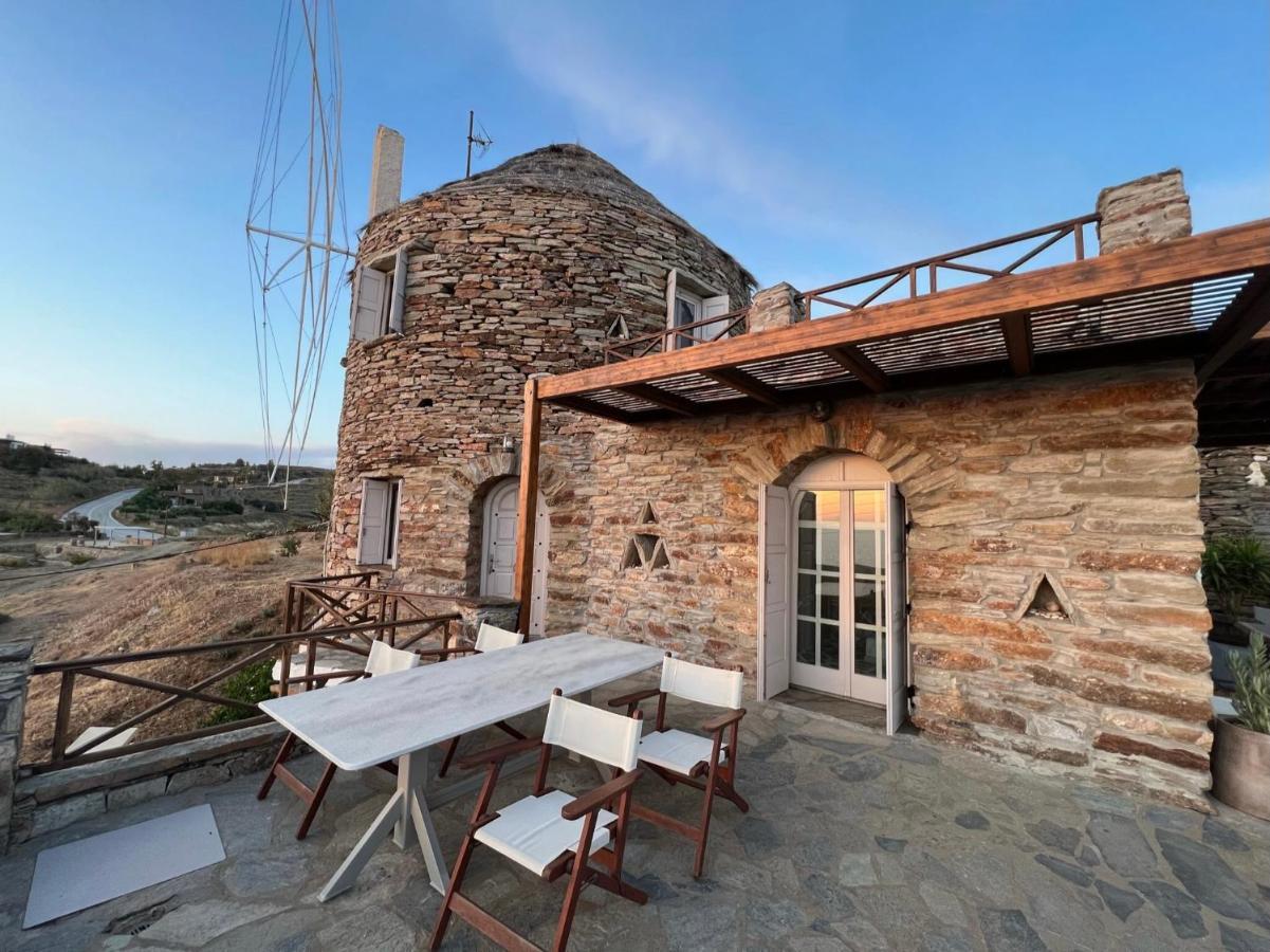 Вилла The Stone Windmill Koundouros Экстерьер фото