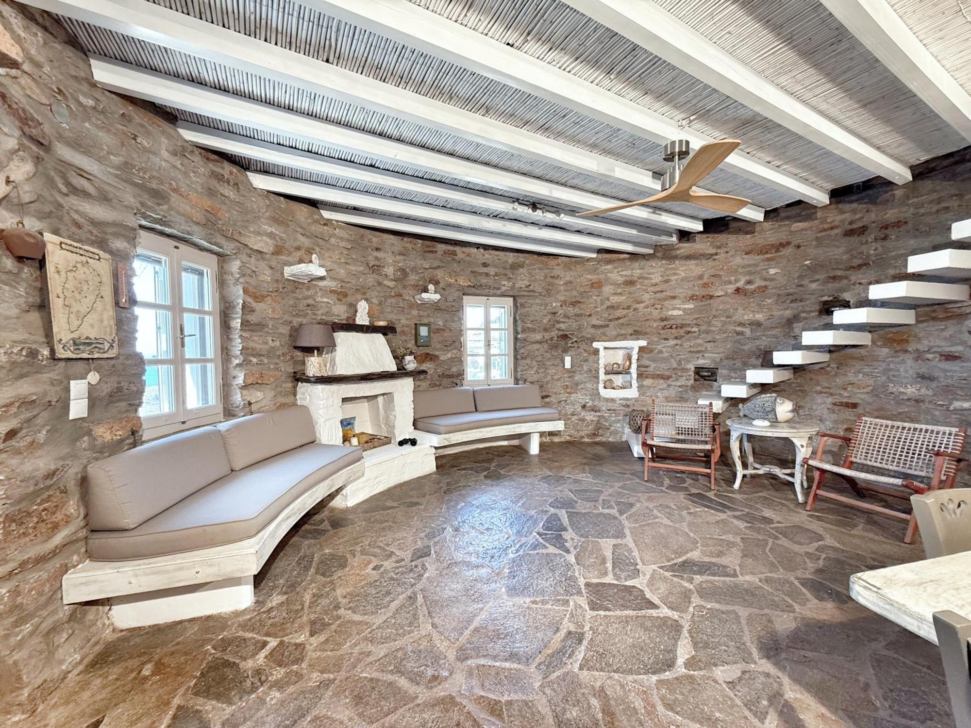 Вилла The Stone Windmill Koundouros Экстерьер фото
