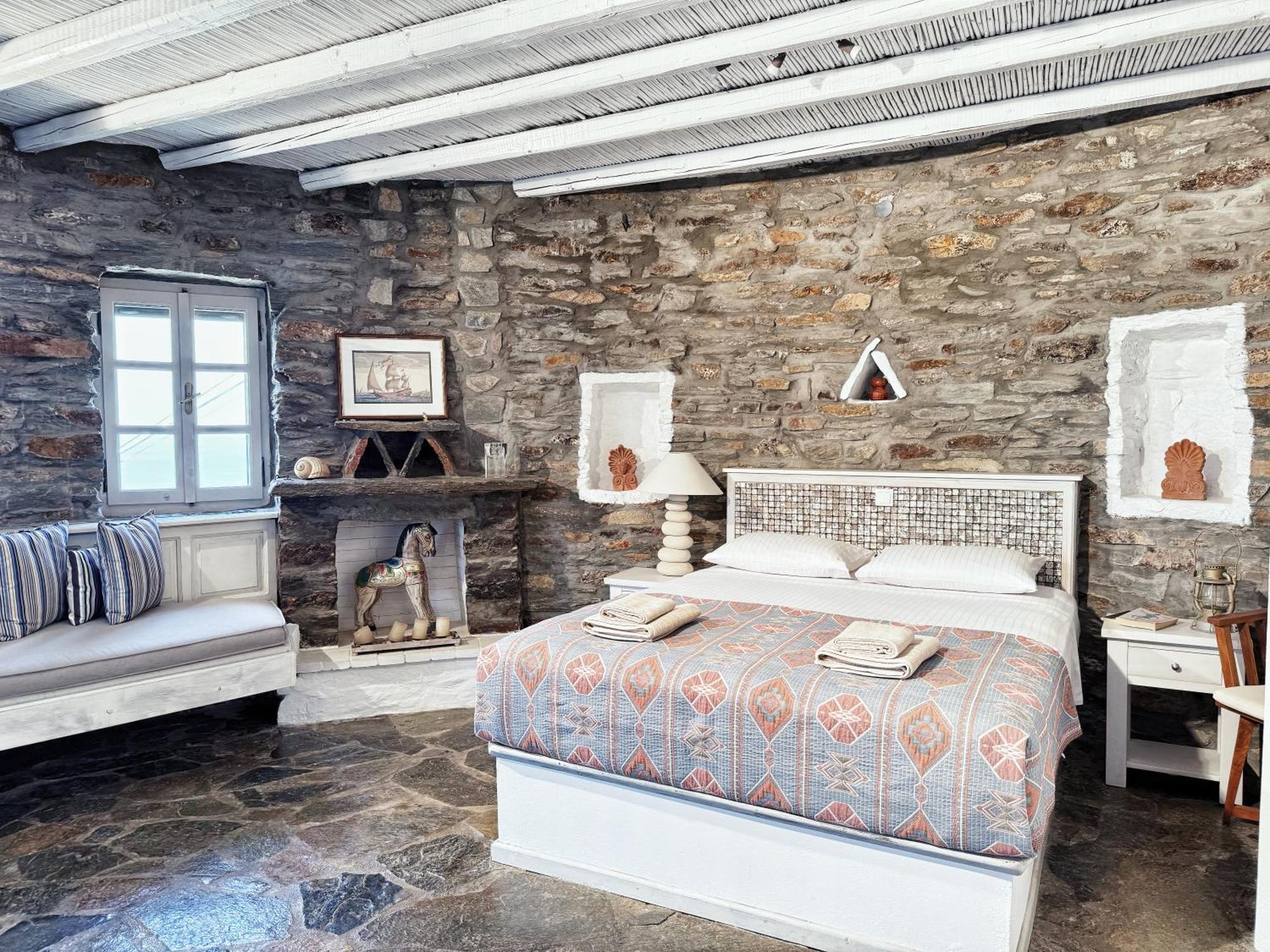 Вилла The Stone Windmill Koundouros Экстерьер фото