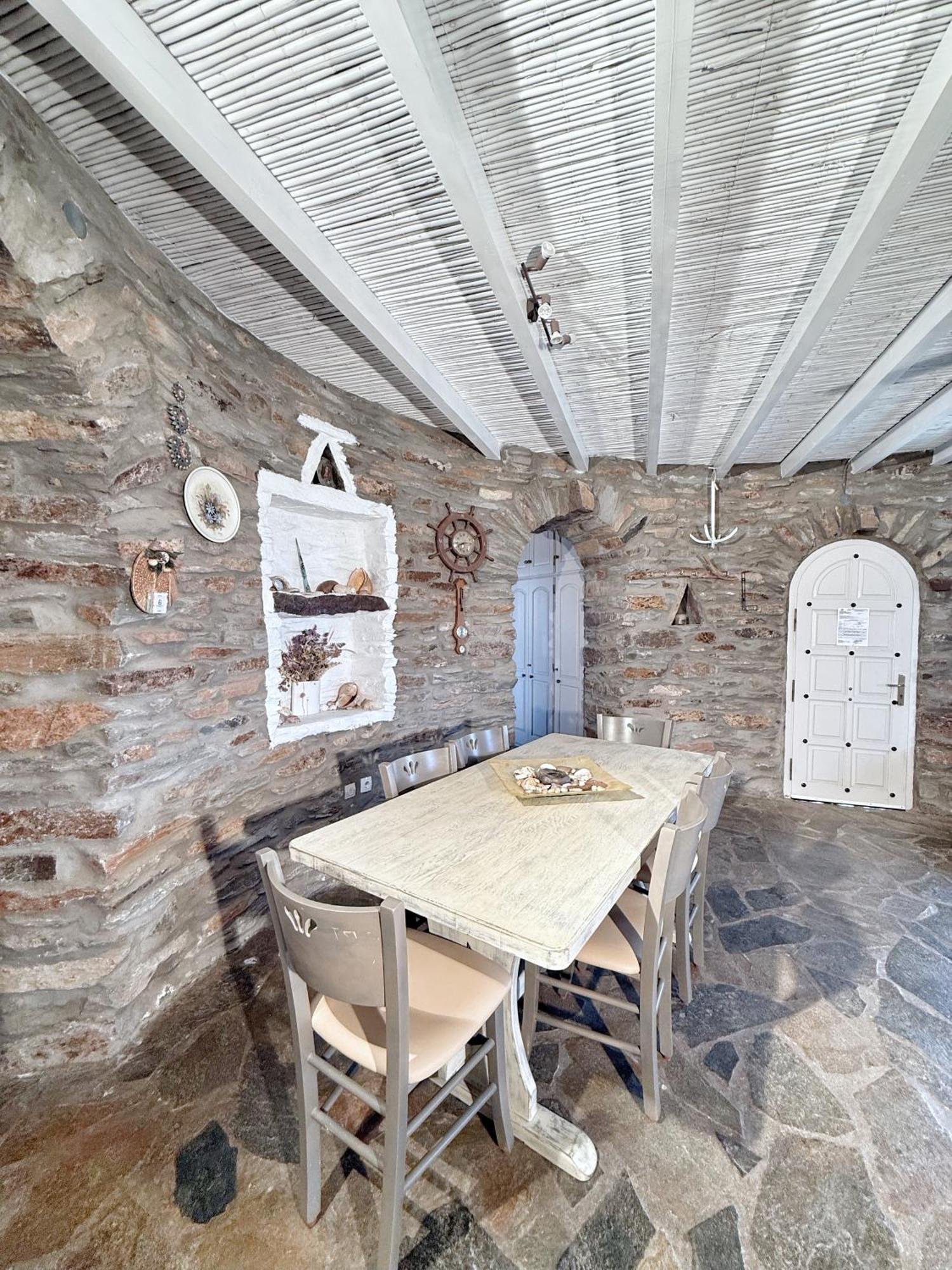 Вилла The Stone Windmill Koundouros Экстерьер фото
